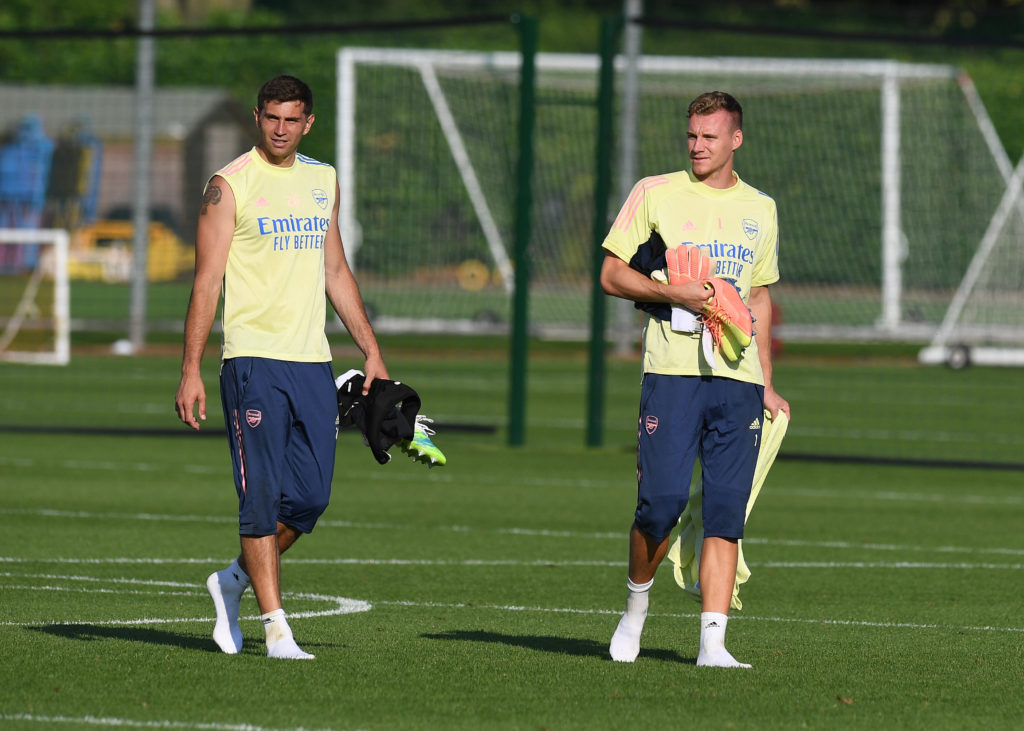 Emi and Bernd training